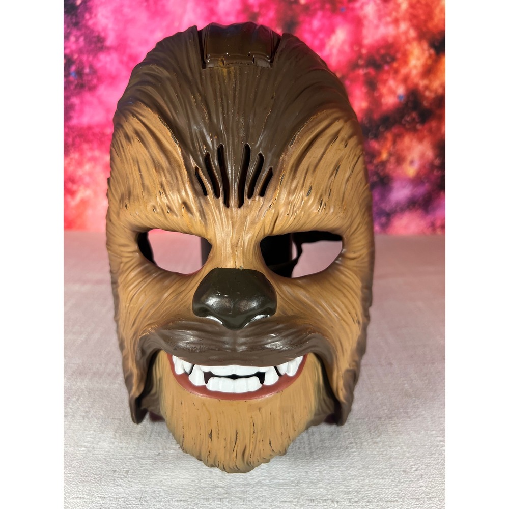 2015 Tested Star Wars Chewbacca Electronic Wookiee Mask Hasbro Lucasfilm Cosplay